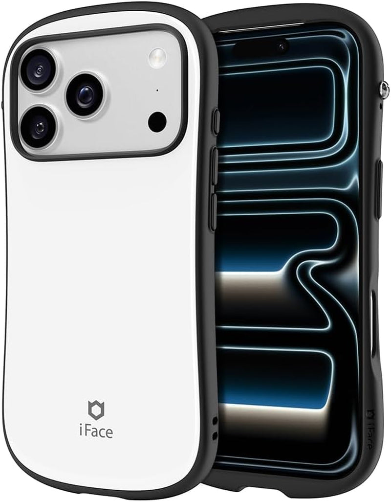 Iface Compatible with Iphone 17 Pro Max Case [First Class Magsynq][Magsafe Compatible] Ergonomic Grip Unique Design Glossy Cute Bumper Shockproof Drop Protection Hard Magnetic Cell Phone Cover - Black