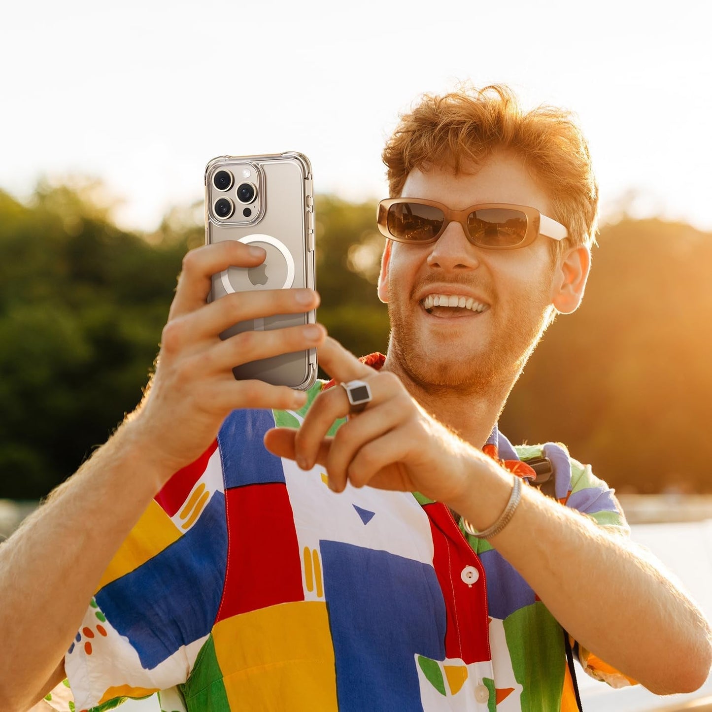 Mkeke Magnetic Designed for Iphone 15 Pro Case, Compatible with Magsafe, Yellowing Resistant, Military-Grade Drop Protection, Shockproof Phone Case for Apple Iphone 15 Pro 2023  Shenzhen Make Technology Company Limited   