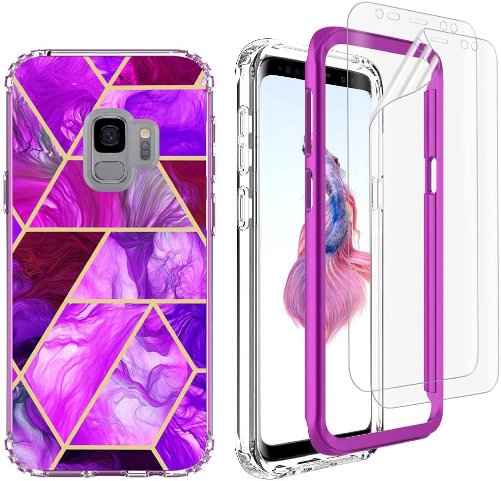 For Samsung Galaxy S22 Ultra Case with Screen Protector, 360 Rotate Ring Kickstand [Work with Magnetic Car Mount], Military Grade Shockproof Phone Case for Samsung S22 Ultra 6.8 Inch, Turquoise