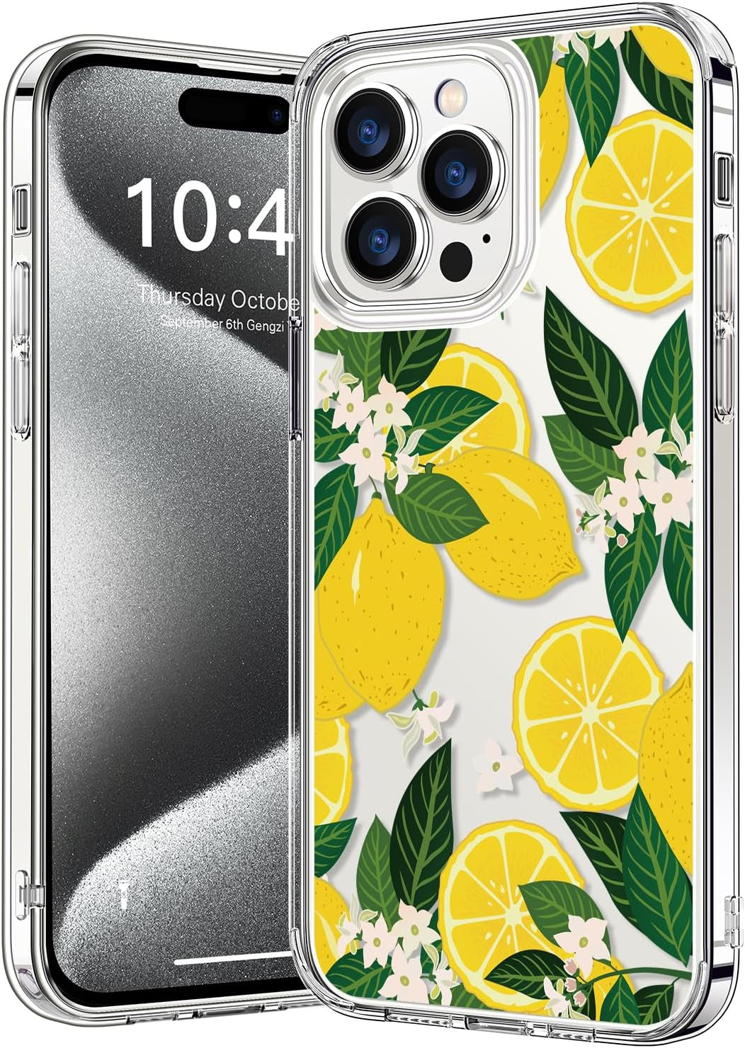 Bicol Compatible with Iphone 15 Pro Case,Crystal Clear Cover with Fashionable Designs for Girls Women,Slim Fit Shockproof Protective Acrylic Phone Case 6.1 Inch,Beautiful Elephant  bicol   