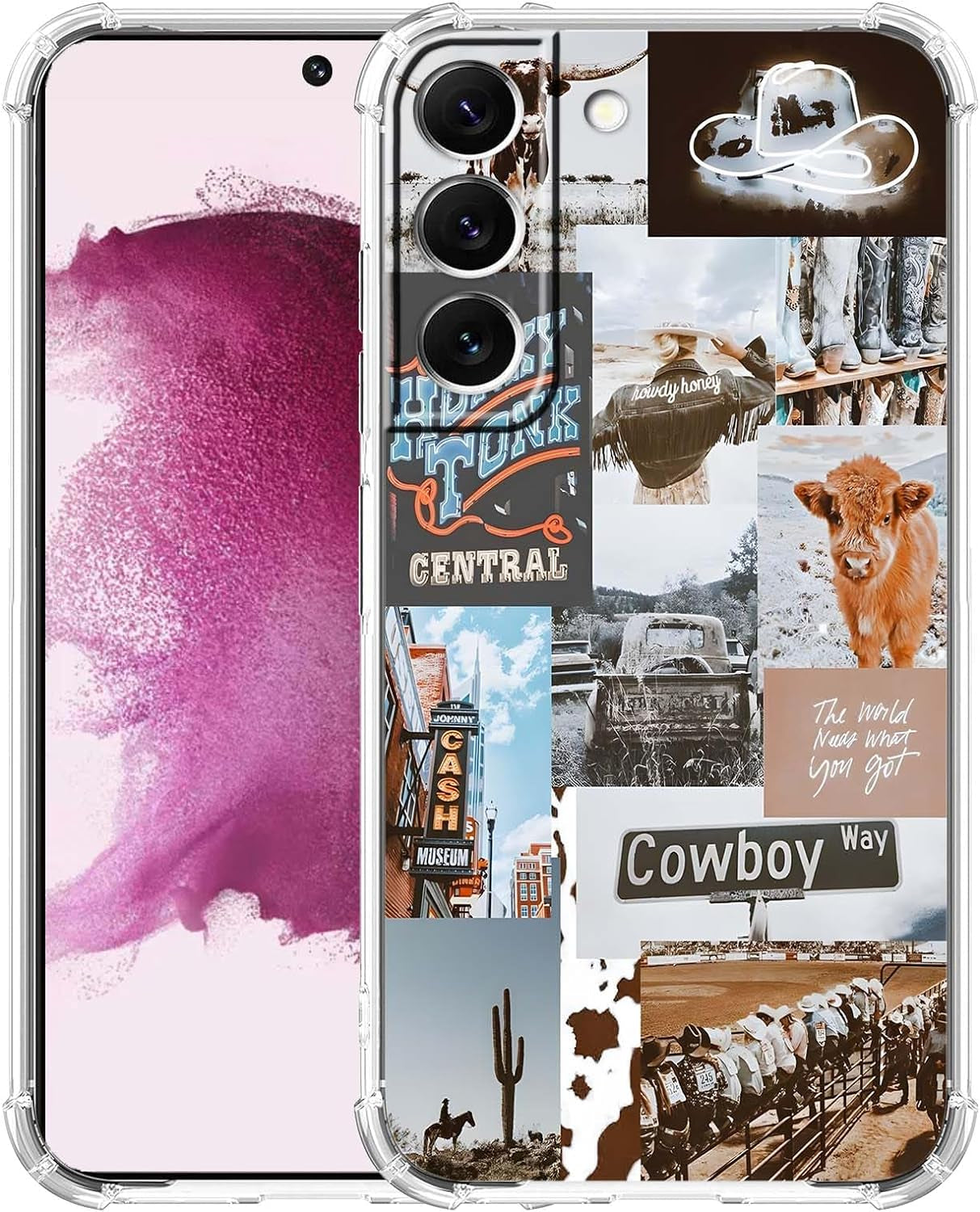 Bible Verses Case for Samsung Galaxy S22+,Jesus Inspiring Quotes Sayings for Christian,Soft TPU Bumper Case Compatible with Galaxy S22 Plus