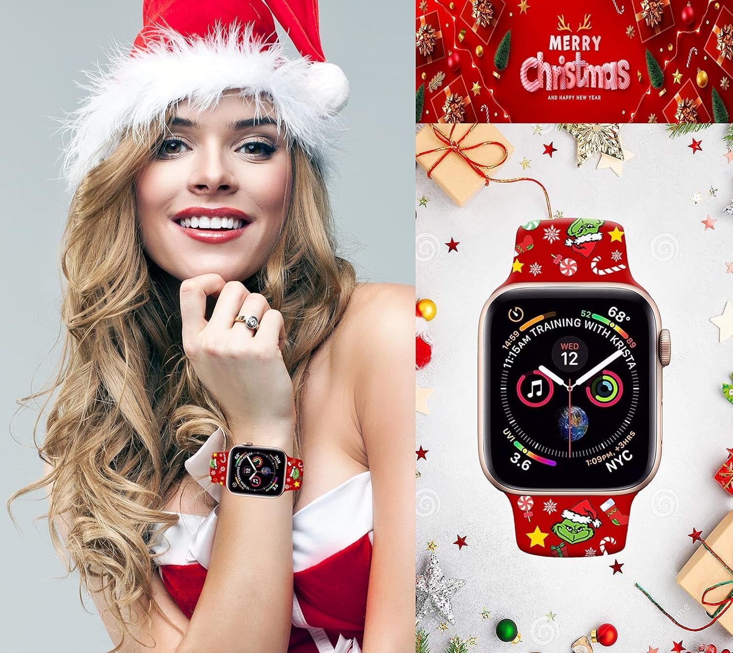 Halloween Watch Band Compatible with Apple Watch Band 38Mm 40Mm 41Mm Iwatch SE Series 7 6 5 4 3 2 1, Halloween Gifts Soft Sport Replacement Strap Band for Women Men