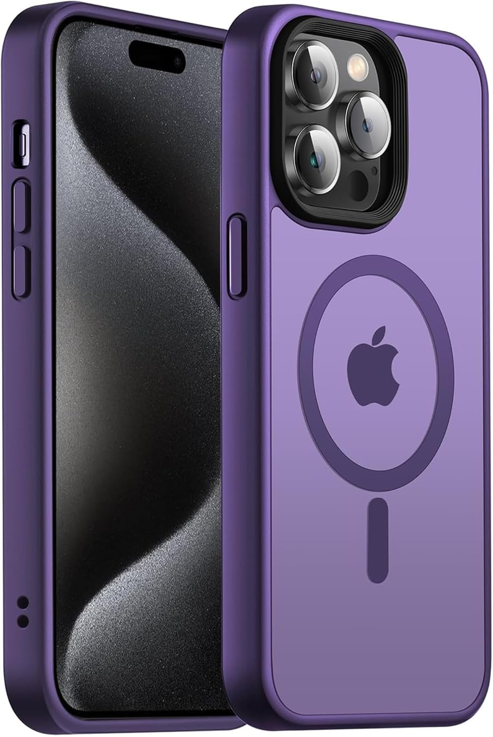 For Iphone 17 Pro Max Case with Camera Lens Protector[10Ft Military-Grade Protection] Compatible with Fit Magsafe Shockproof Slim Thin Cover Case for Iphone 17 Pro Max 6.9 Inch, Orange Bumper