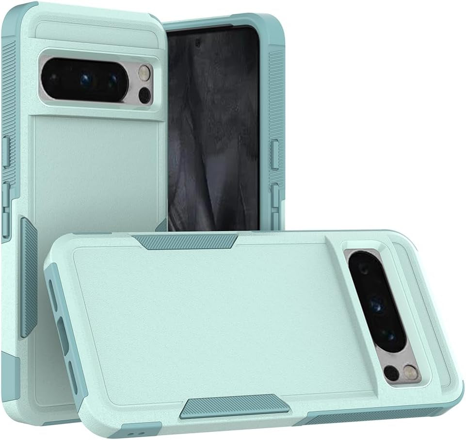 Case for Pixel Fold 5G, Shockproof, Strong and Durable Phone Protective Case for Google Pixel Fold 2023, Black  WOGROO Light Blue Pixel 8 Pro 