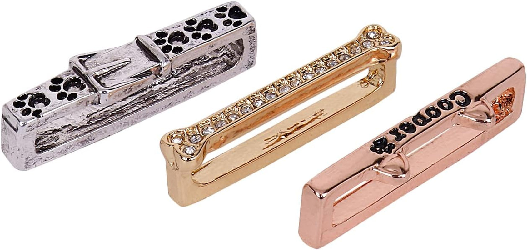 Decorative Rings Loops Compatible with Apple Watch Silicone Bands Metal Diamond Charms 45Mm 44Mm 42Mm 41Mm 40Mm 38Mm Iwatch Series 8 7 6 5 4 3 2 1 Accessories, Copper Dog, Adjustable