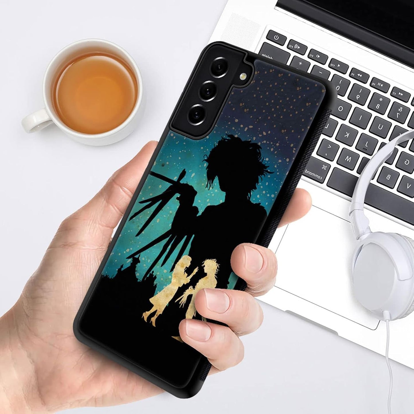 Compatible with Samsung Galaxy S22 plus Case with Barber'S Love Pattern Design Plastic Samsung Galaxy S22 plus Samsung Galaxy S22 Plusa(6.6 Inch)