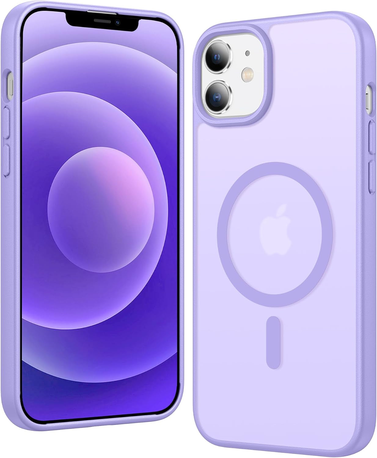 FNTCASE for Iphone 17 Pro-Max Case: Clear Magnetic Phone Cases with Screen Protector Compatible with Magsafe Slim anti Yellowing Rugged Shockproof Protective Transparent Cell Cover (A-Clear)