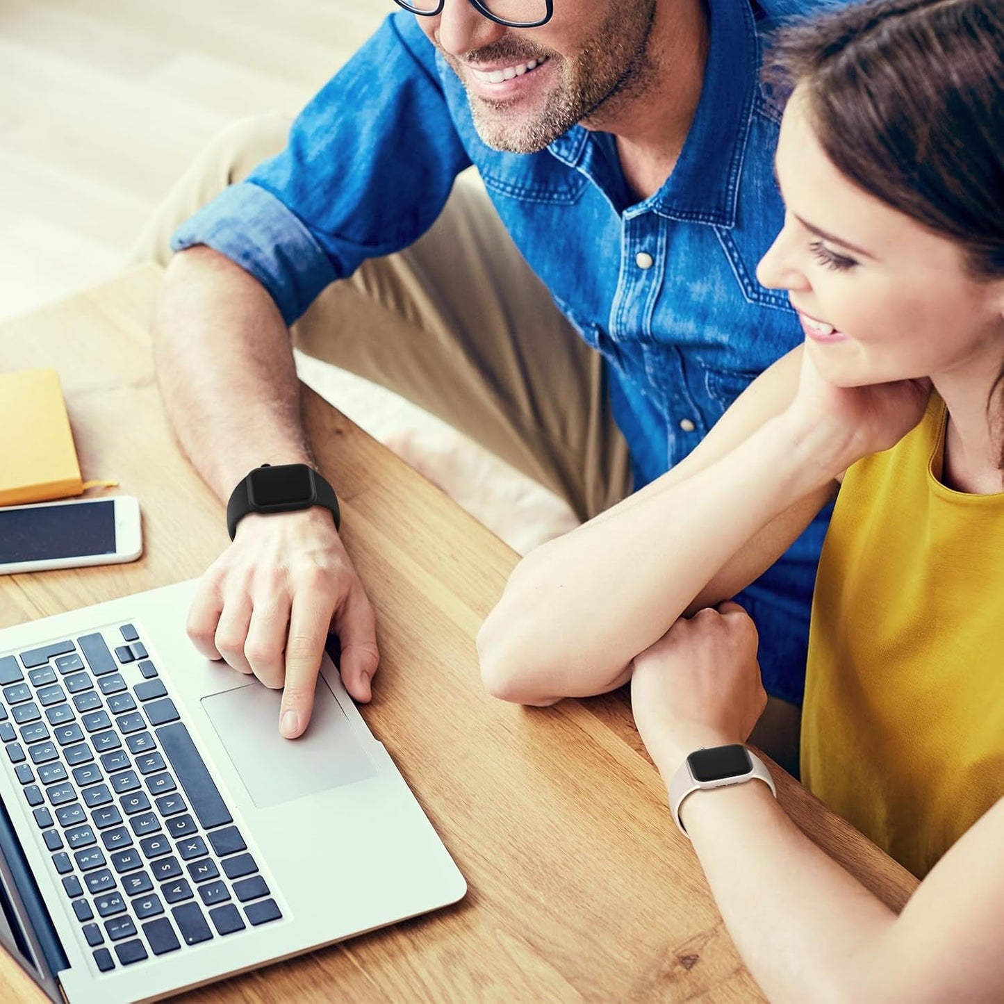 3 Pack Patented Sport Silicone Compatible with Apple Watch Band 41Mm 40Mm 38Mm 45Mm 44Mm 42Mm 49Mm Women Men, Soft Wristbands Waterproof Strap for Iwatch Bands Series 9 8 7 6 5 4 3 2 1 SE Ultra