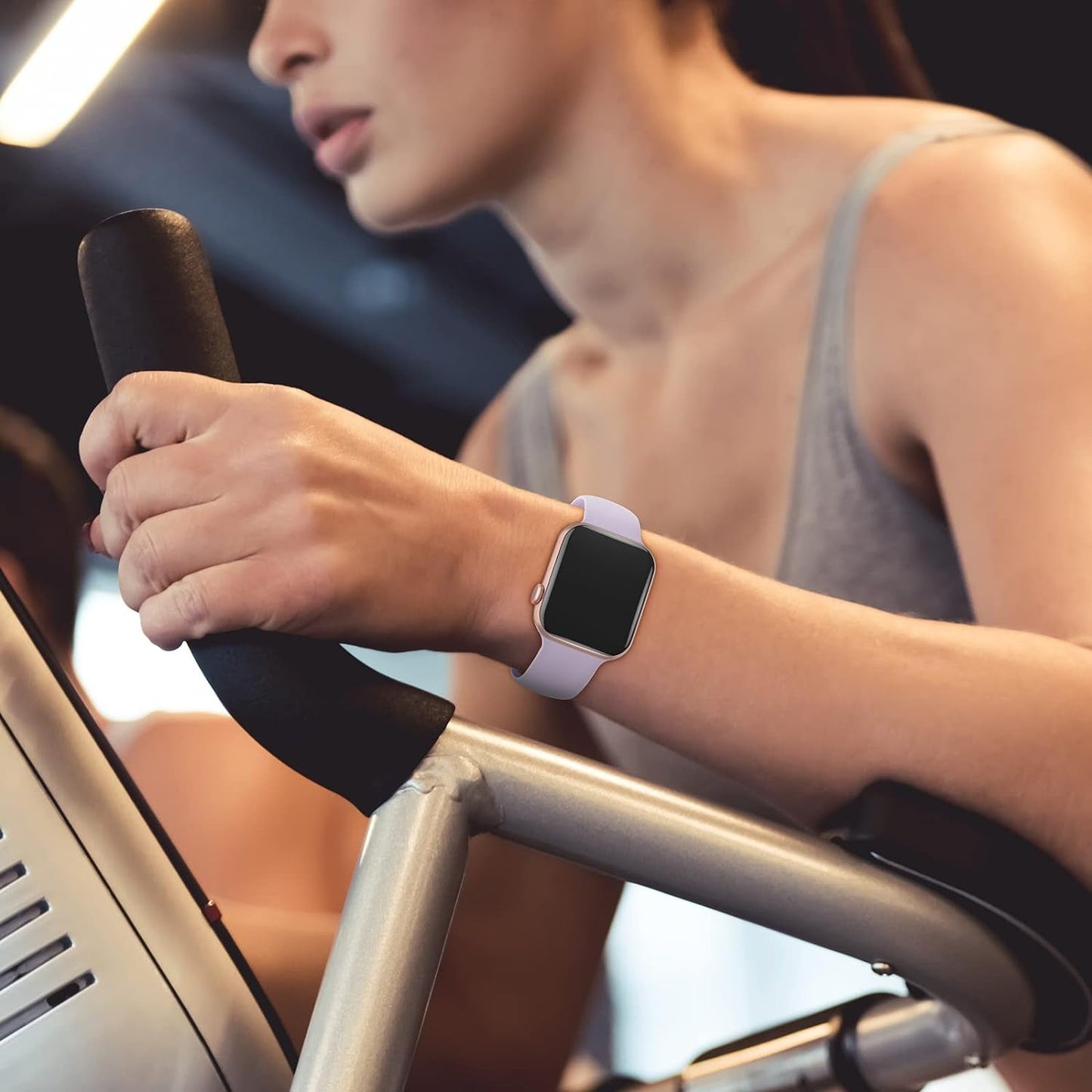 DYKEISS 5 Pack Sport Bands Compatible with Apple Watch Band 49Mm 45Mm 44Mm 42Mm 41Mm 40Mm 38Mm, Soft Silicone Strap Replacement Wristband for Iwatch Ultra Series 8 7 6 5 4 3 2 1 SE Women Men