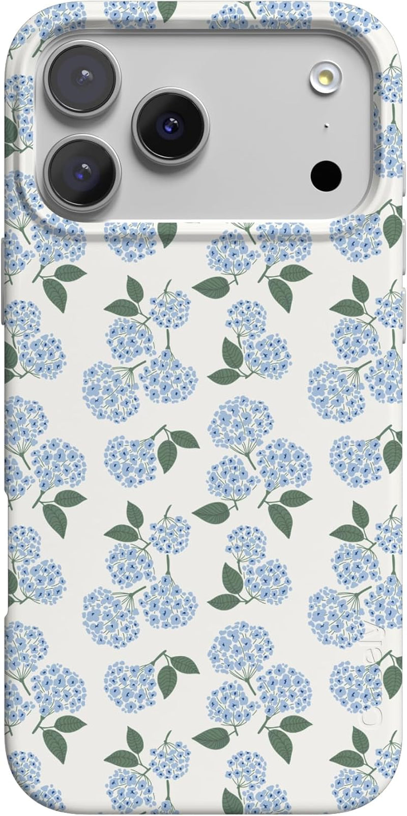 Casely Iphone 17 Pro Max Case | Nantucket Cottage | Blue Hydrangea | Compatible with Magsafe | Classic Ultra Slim Design