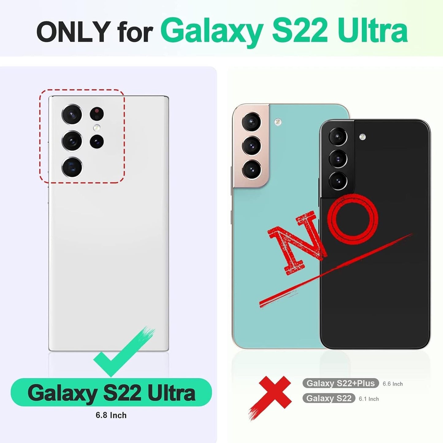 Compatible with Samsung Galaxy S22 Ultra Case Cartoon Cats for Boys Girls Full-Body Dual Layer Rugged Shockproof Bumper Heavy-Duty Protective Cover