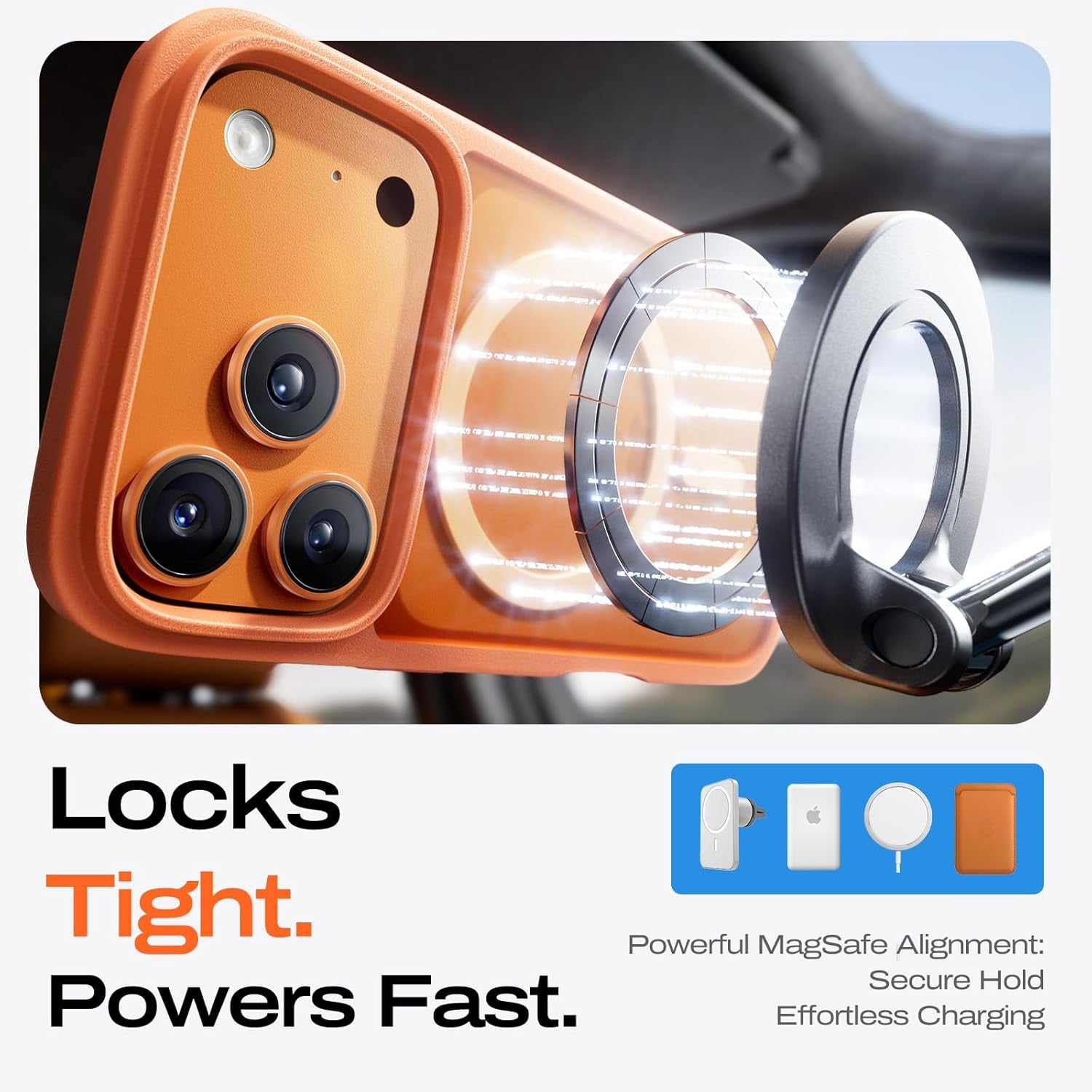 LISEN 3 in 1 Shockproof for Iphone 17 Pro Max Case [2025 Upgrade] (Compatible with Magsafe & Shockproof Military-Grade Protection) Magnetic Phone Cover Funda Para Iphone 17 Pro Max, 3-Color Set