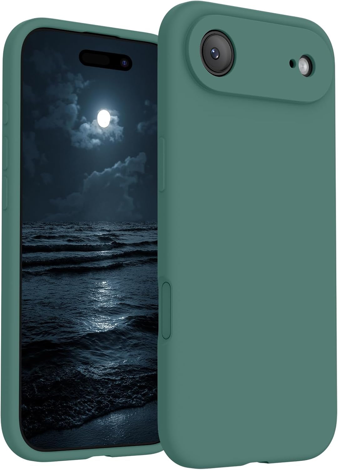 Firenova Magnetic for Iphone 17 Pro Case, Compatible with Magsafe, [Integrated Silicone Camera Control Button] [Camera Protection] Anti-Scratch Microfiber Lining Phone Case, 6.3", Black