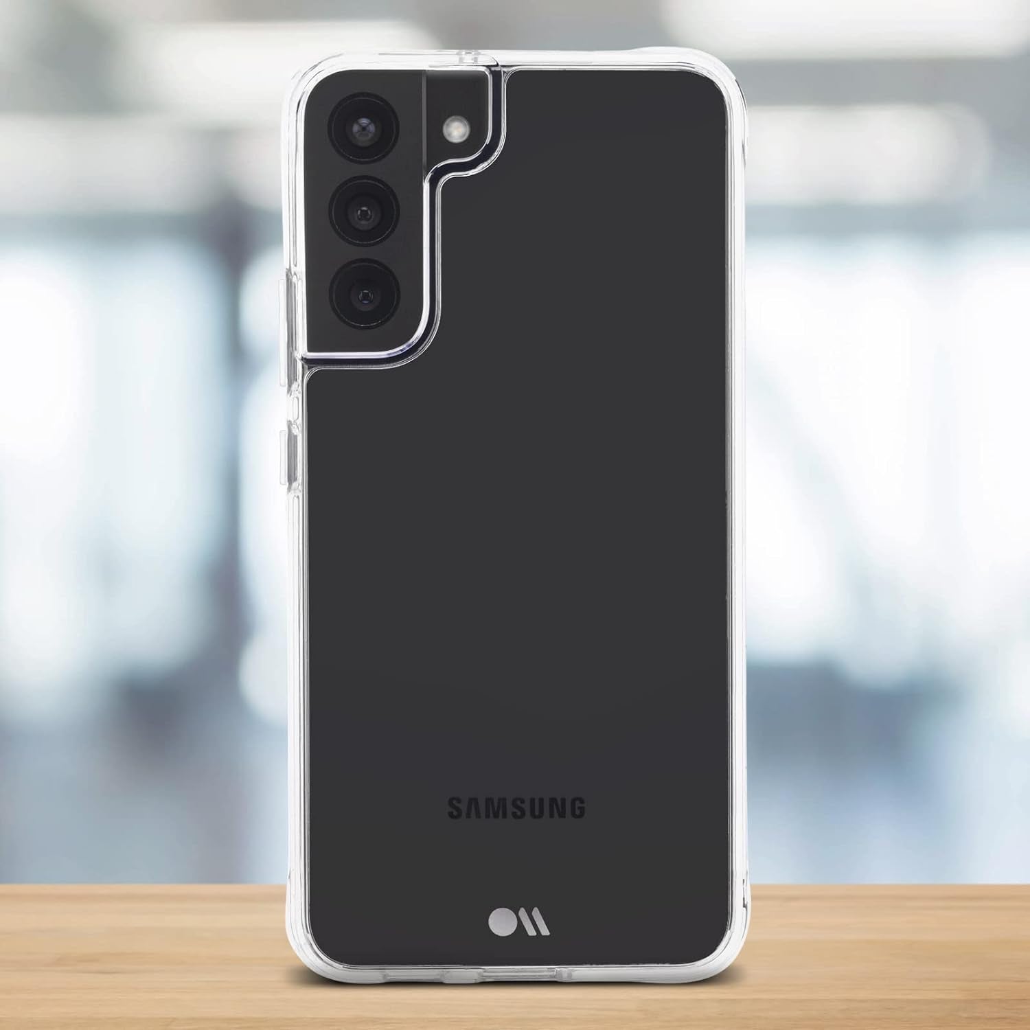 Case-Mate Samsung Galaxy S22 plus Case - 6.6" Clear - with 10Ft Drop Protection & Wireless Charging - Tough Series Case for S22 plus - anti Yellowing Lightweight Cover with anti Scratch Technology