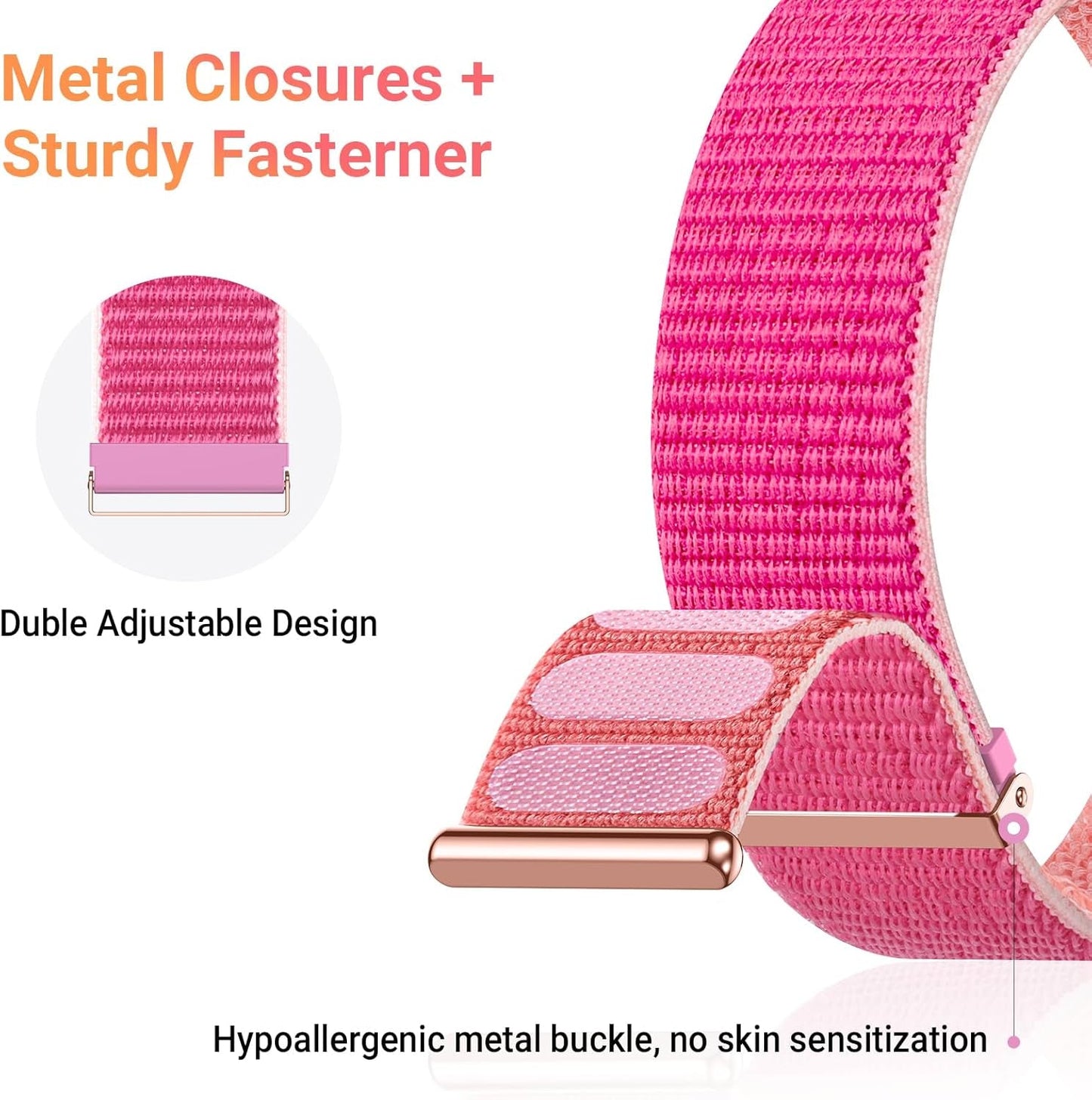 6 Pack Sport Loop Nylon Band Compatible with Apple Watch Bands 40Mm 38Mm 41Mm 44Mm 45Mm 42Mm 49Mm Women Men,Stretchy Elastic Braided Strap Replacement Wristband for Iwatch SE Ultra Series 8 7 6 5 4 3 2 1