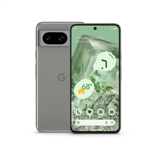 Google Pixel 8 - Unlocked Android Smartphone with Advanced Pixel Camera, 24-Hour Battery, and Powerful Security - Hazel - 128 GB  Google Hazel Phone Only 128 Gb