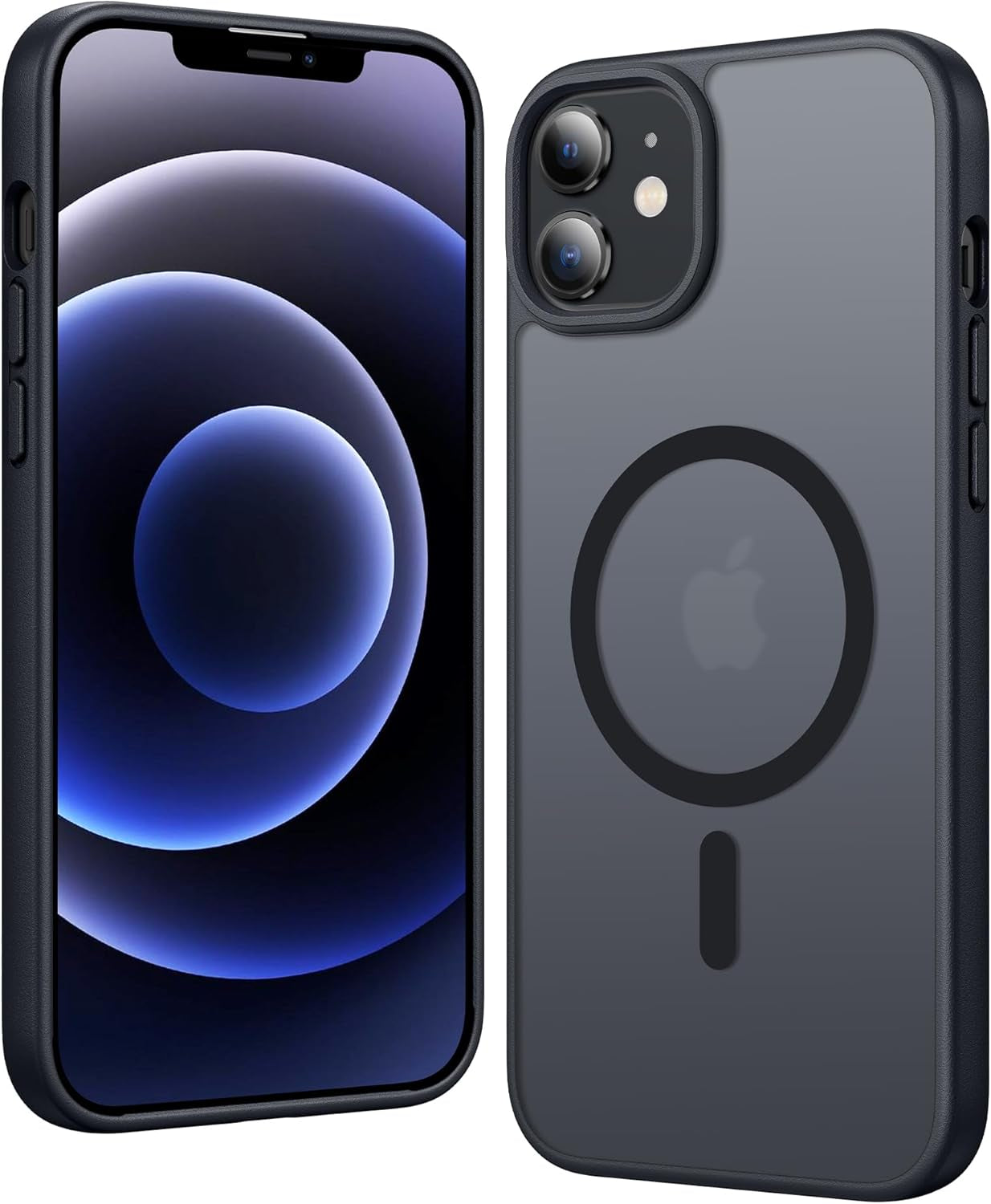 FNTCASE for Iphone 17 Pro-Max Case: Clear Magnetic Phone Cases with Screen Protector Compatible with Magsafe Slim anti Yellowing Rugged Shockproof Protective Transparent Cell Cover (A-Clear)