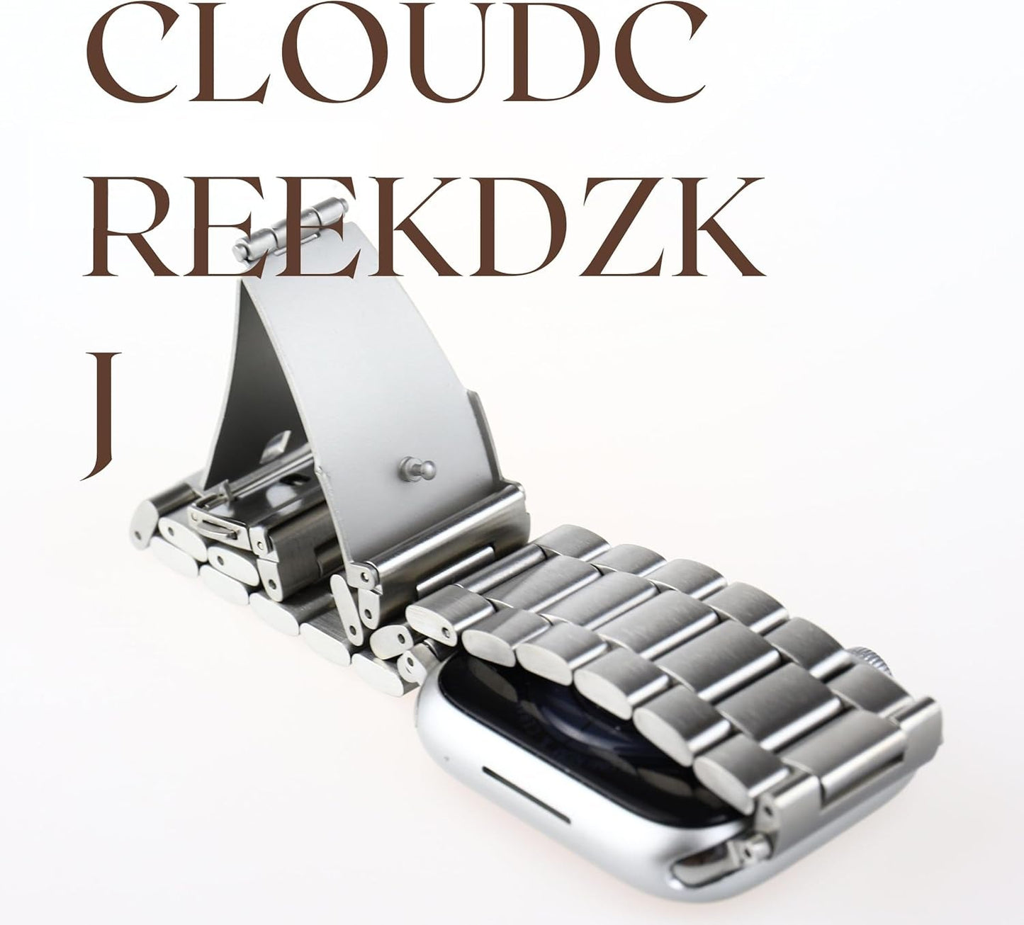 Band Compatible with Apple Watch Band 41Mm 40Mm 38Mm Premium Stainless Steel Metal Replacement Strap Compatible with Apple Watch Series 9 8 7 6 5 4 3 2 1 SE