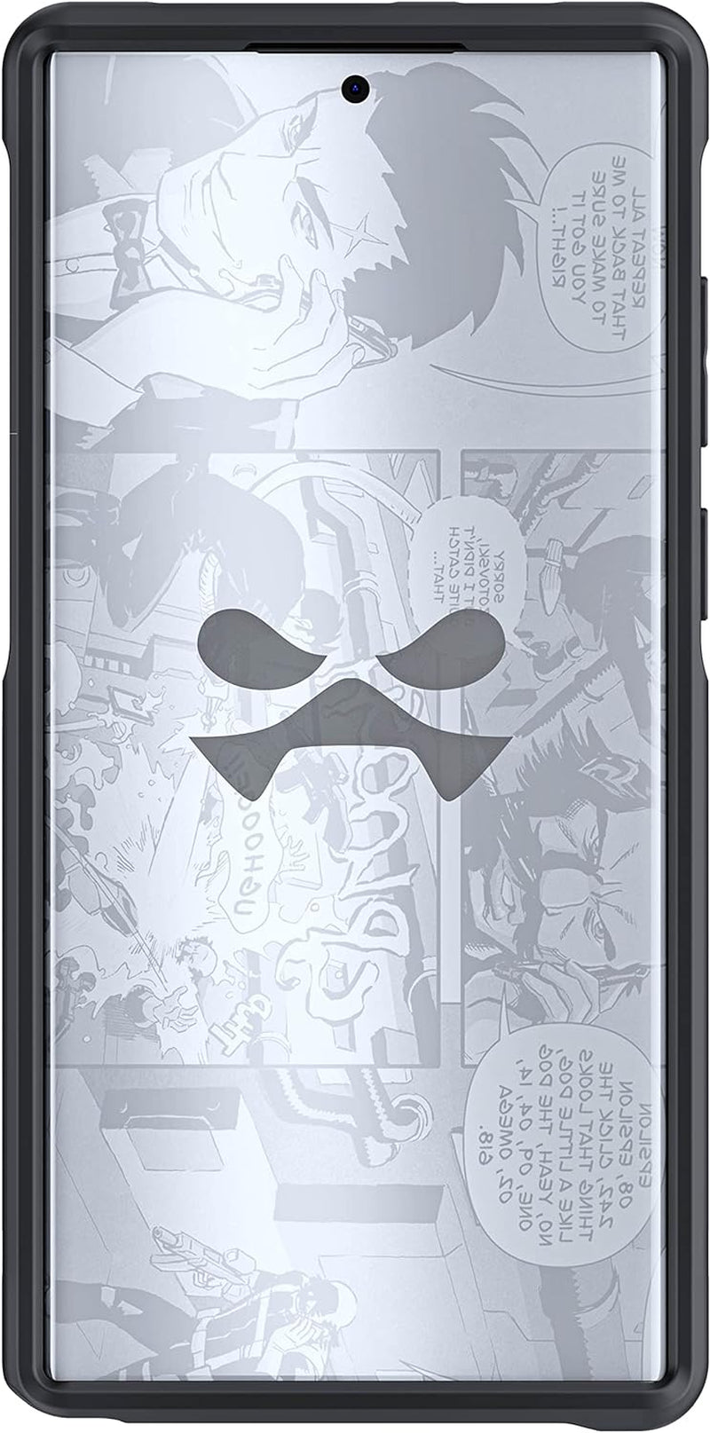 Ghostek ATOMIC Slim S22+ plus Case with Crystal Clear Back and Aluminum Metal Bumper Heavy Duty Protection Wireless Charging Compatible Designed for 2022 Samsung Galaxy S22+ plus 5G (6.6 Inch) (Black)