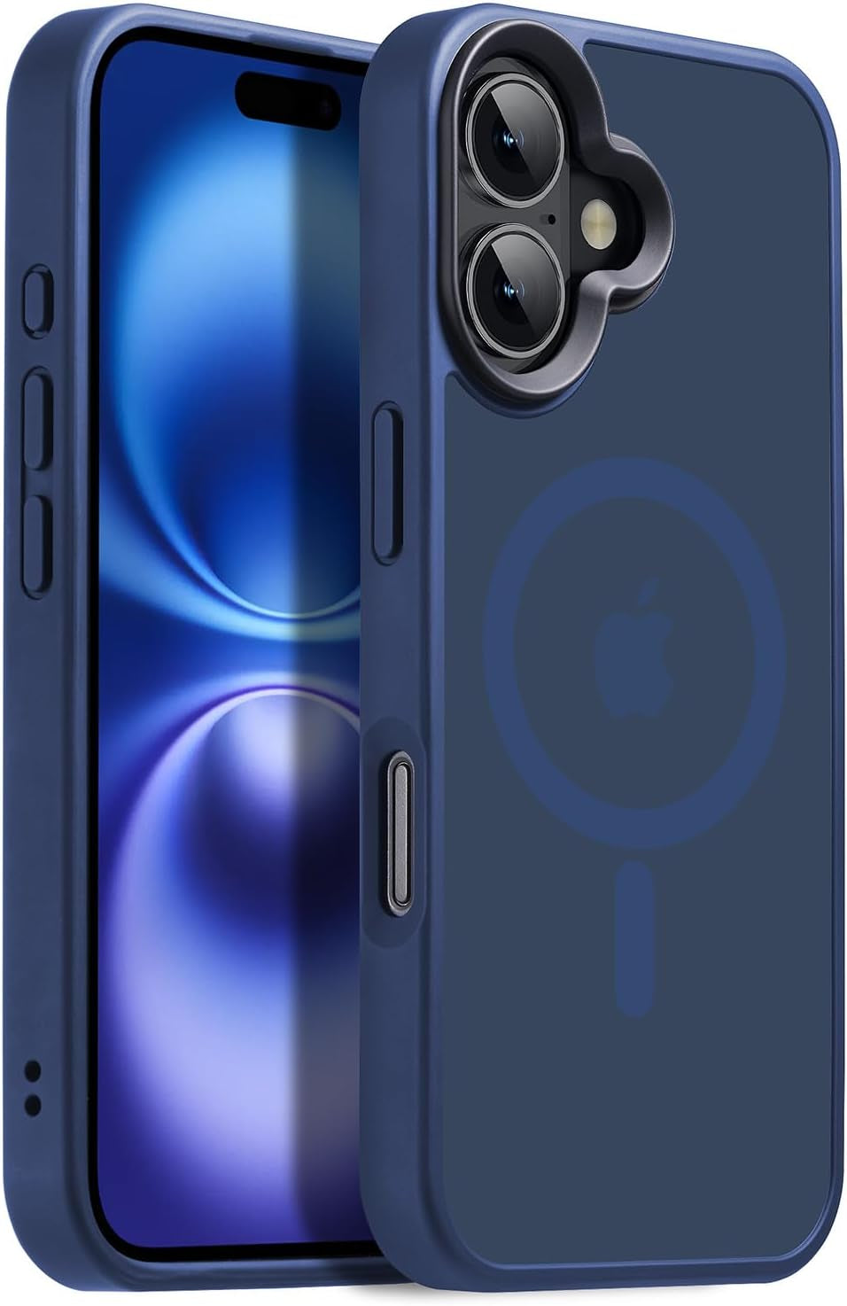 For Iphone 17 Pro Max Case with Camera Lens Protector[10Ft Military-Grade Protection] Compatible with Fit Magsafe Shockproof Slim Thin Cover Case for Iphone 17 Pro Max 6.9 Inch, Orange Bumper