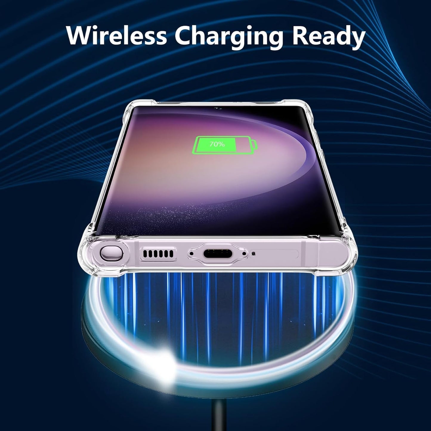 DEFBSC Soft Case Compatible with Samsung Galaxy S22 Ultra, Clear Floral Flower Pattern Print Design Flexible TPU Shockproof Cover for Women Girls,Flower Protective Phone Case, Purple Peony