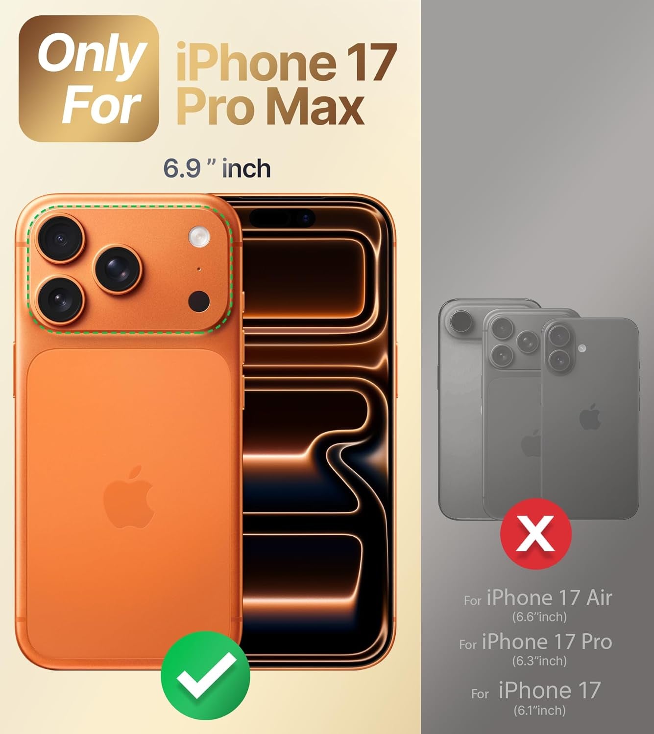 Shields up Designed for Iphone 17 Pro Max Case, Minimalist Wallet Case with Card Holder (3 Cards) & Ring Stand/Kickstand, [Drop Protection] Slim Protective Cover for Iphone 17 Pro Max (6.9 Inch) Clear