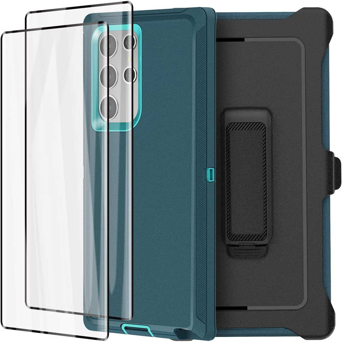 Aicase Case for Samsung Galaxy S22 Plus,Support Magnetic Car Mount Heavy Duty 2-Layer Pocket-Friendly Durable Military Grade Protection Shockproof/Drop Proof Protective Cover for S22 Plus_3