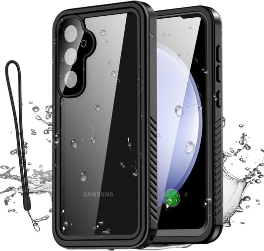 Aicase for Samsung Galaxy S23 FE Case Waterproof Clear Built-In Screen Protector Snowproof,Dustproof,Shockproof,Ip68 Certified [Real 360] Full Body Protection Fully Sealed Underwater for S23 FE 6.4"_1