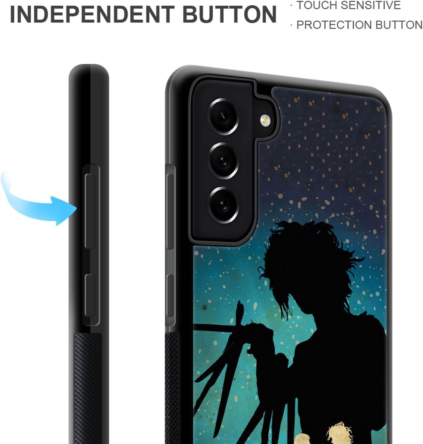 Compatible with Samsung Galaxy S22 plus Case with Barber'S Love Pattern Design Plastic Samsung Galaxy S22 plus Samsung Galaxy S22 Plusa(6.6 Inch)