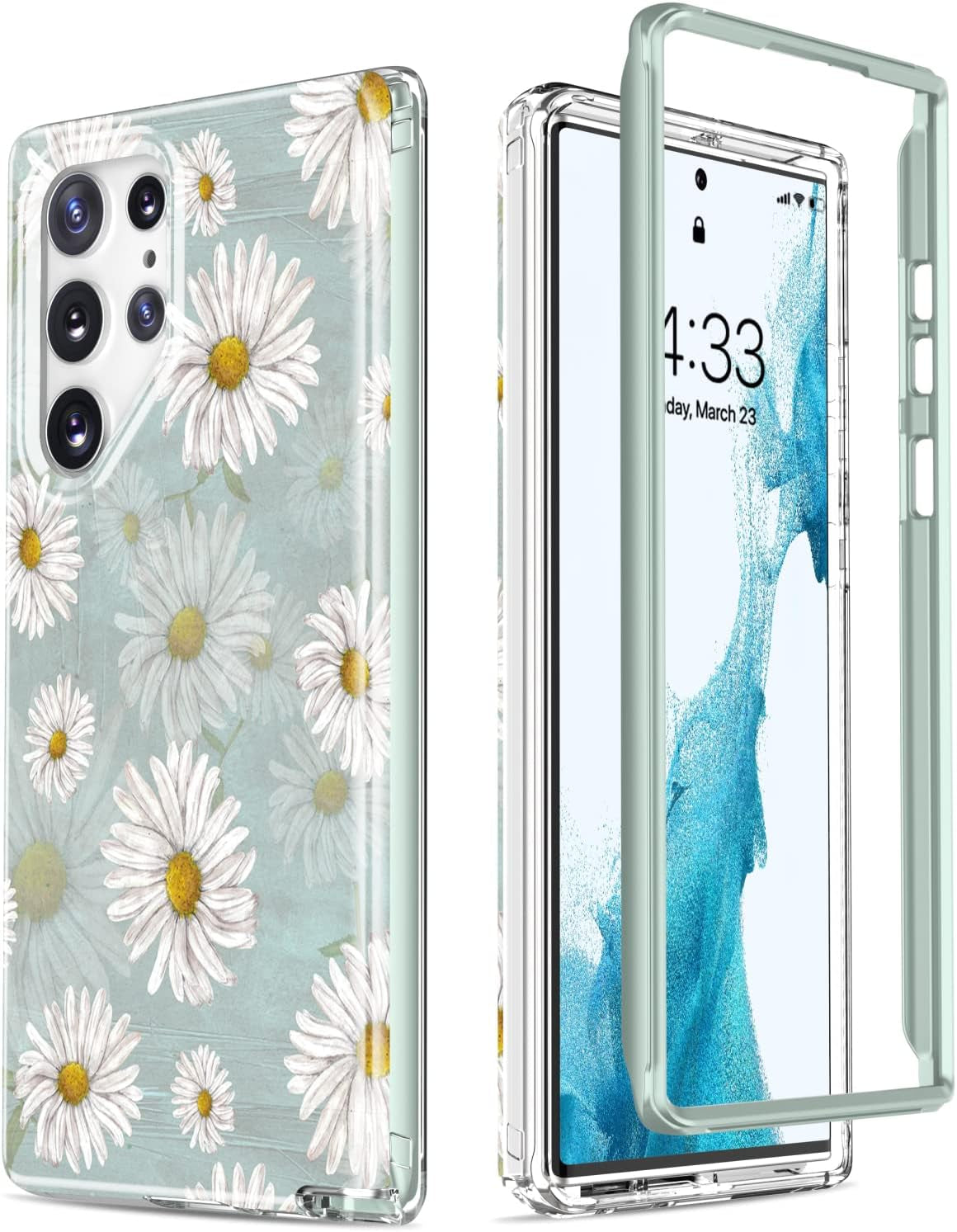 Esdot Compatible with Samsung Galaxy S22 Ultra Case,Passing 21Ft Drop Test,With Fashion Designs for Women Girls,Protective Phone Case for Galaxy S22 Ultra 6.8" Elegant Purple Marble