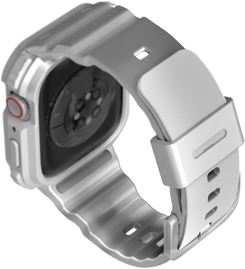 Casetify Bounce Odyssey Watch Band Compatible with Apple Watch - 40Mm/41Mm/44Mm/45Mm - Black/Silver/Bubble Gum/Electric Blue