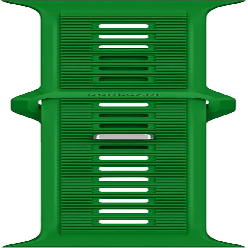 DONEGANI MC1 Sport Band Compatible with Apple Watch Bands Ultra Se 49Mm 45Mm 44Mm 42Mm 41Mm 40Mm 38Mm Men Women Series 9 8 7 6 5 4 3 2 1 Iwatch Strap Silicone Green Christmas