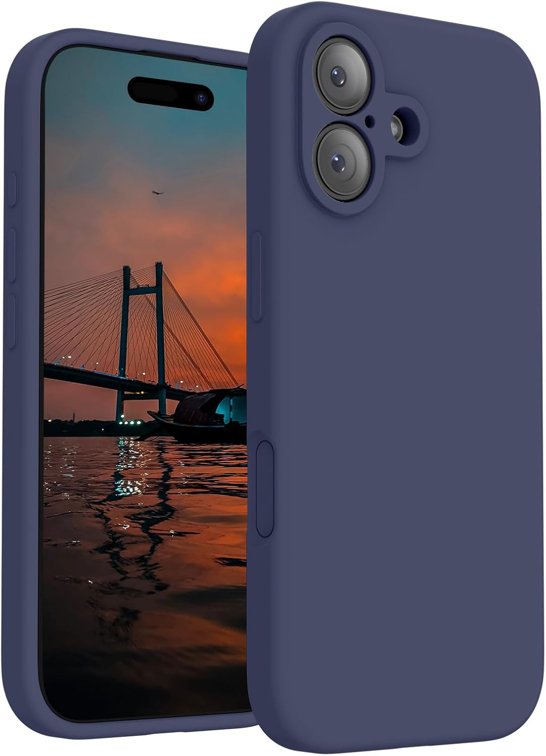 Firenova Magnetic for Iphone 17 Pro Case, Compatible with Magsafe, [Integrated Silicone Camera Control Button] [Camera Protection] Anti-Scratch Microfiber Lining Phone Case, 6.3", Black