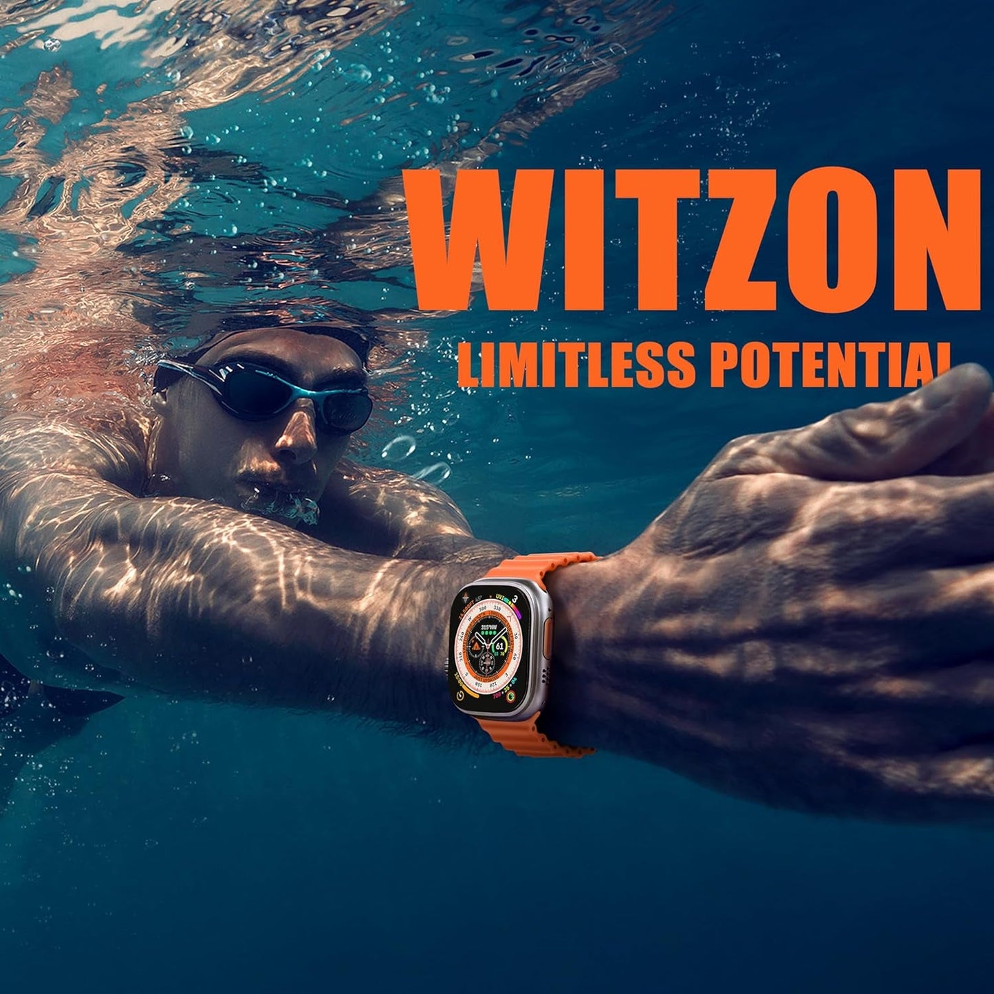 4 Pack Ocean Bands Compatible with Apple Watch Ultra Band 49Mm 45Mm 44Mm 42Mm Men Women, Soft Silicone Straps Sport Rugged Smartwatch Replacement for Iwatch Ultra Ultra 2 Series 9 8 7 6 5 4 3 2 1 SE