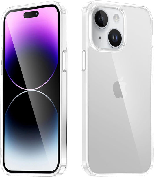 PAIDAAR Crystal Clear Case for Iphone 15 Plus, [Non-Yellowing] [10FT Military Grade Protection] Anti-Scratch Protective Transparent Cover with Acrylic Hard (Back) + Soft TPU Bumper (Sides) - Clear  Guangzhou Saiboro Electronic Technology Co., Ltd.   