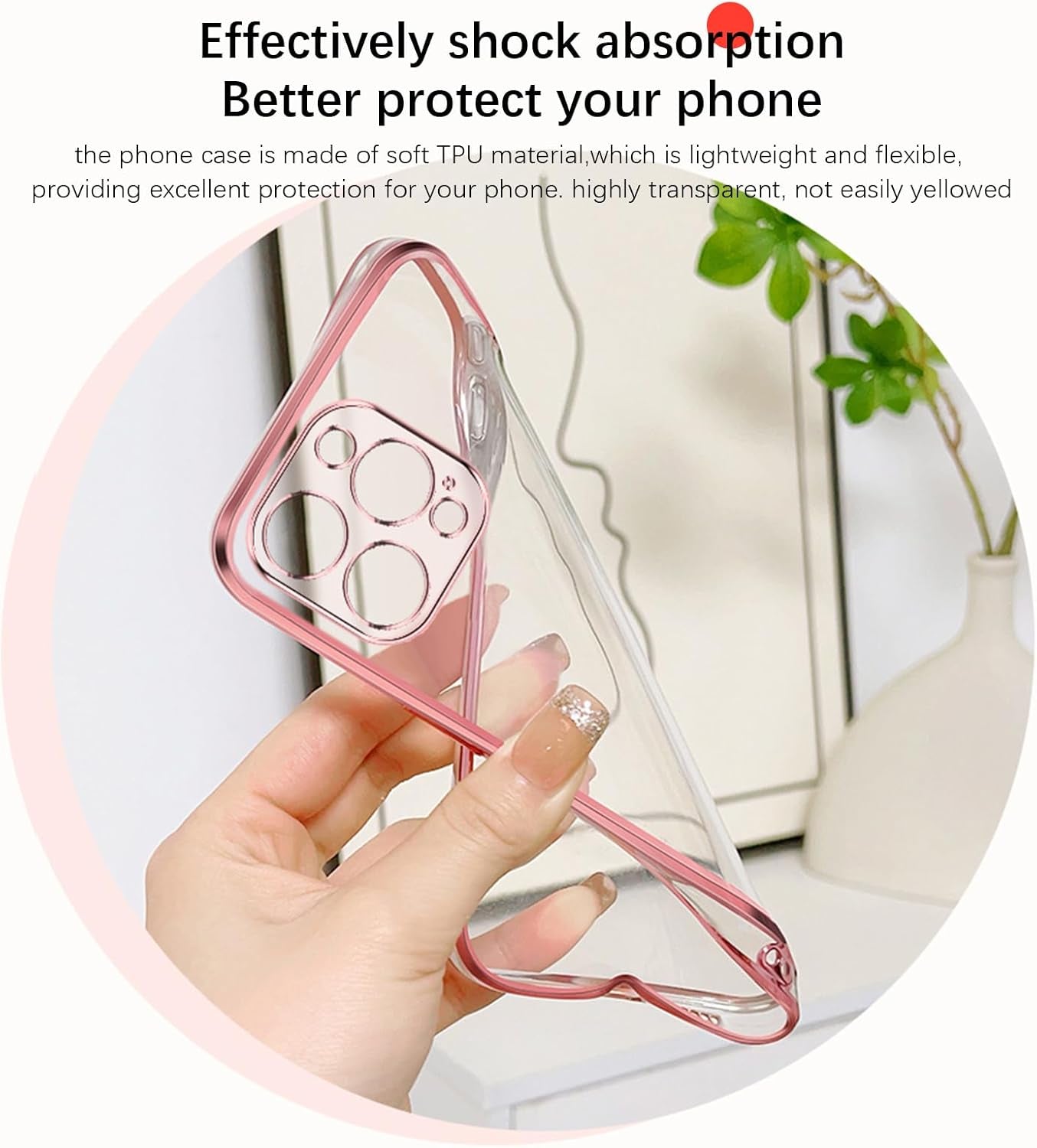 For Samsung Galaxy A53 Case, A53 5G Case Soft Tpu Luxury Plating Cute Bling Clear for Women Magnetic Shockproof with Ring Kickstand [Glitter Card & Wrist Strap] Protection Cover for A53 (Glitter Pink)