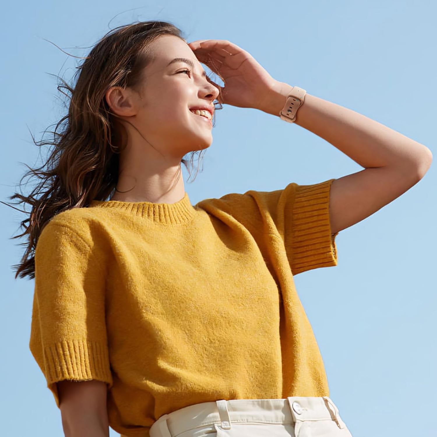 4 Pack Sport Band Compatible with Apple Watch Band 38Mm 40Mm 41Mm 42Mm 44Mm 45Mm 49Mm for Women Men, Recycled Plastic Soft Silicone Strap for Iwatch Series 9 8 7 6 5 4 3 2 1 Ultra SE