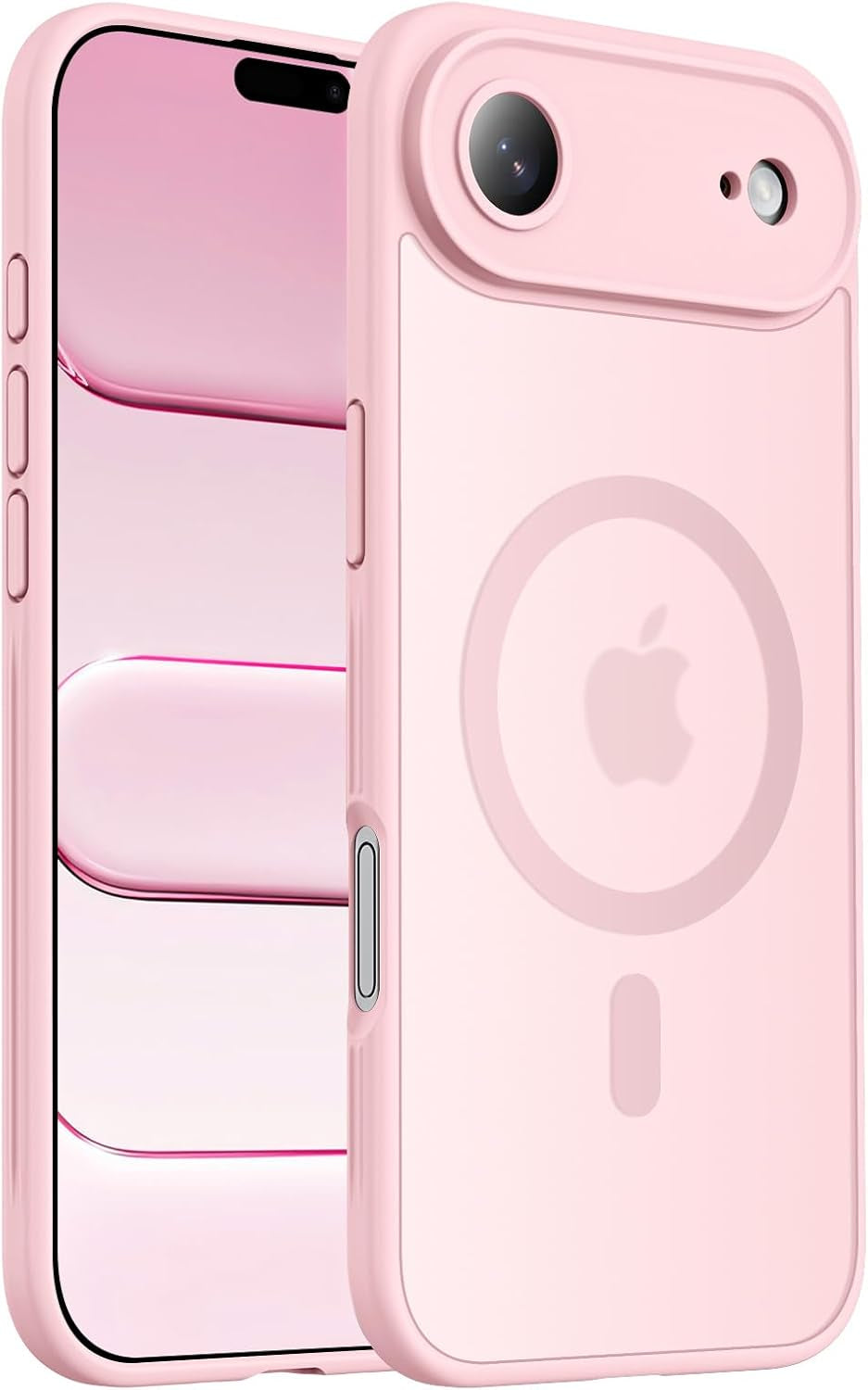 Designed for Iphone 17 Pro Max Case, Compatible with Magsafe, [Camera Protection] [15FT Military Drop Protection] Shockproof Translucent Matte Anti-Slip Phone Case, 6.9", Deep Blue