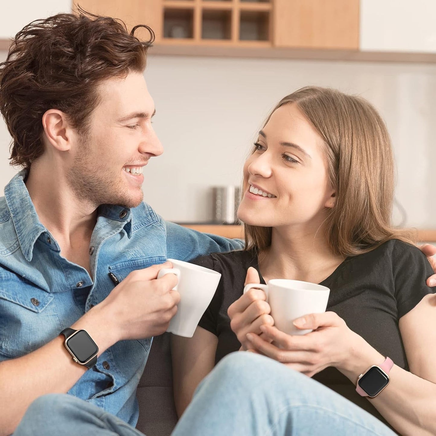 5 Pack Slim Sport Bands Compatible with Apple Watch Band 38Mm 40Mm 41Mm 42Mm 44Mm 45Mm 49Mm for Women Men,Soft Silicone Thin Narrow Skinny Cute Strap for Iwatch Series Ultra 8 7 6 5 4 3 2 SE