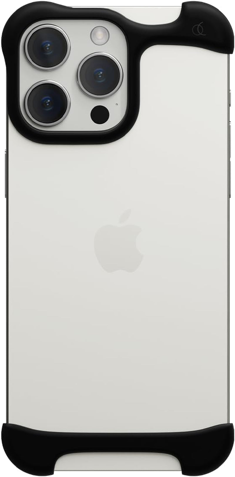 Arc Pulse Designed for Iphone 15 Pro Phone Case (2023), Minimalist Protective Shock Absorption Aerospace Grade Aluminum Shells + Elastomer Inlays Easy Fit 6.7 Inch (Aluminum Titan Gray)  Arc Pulse   