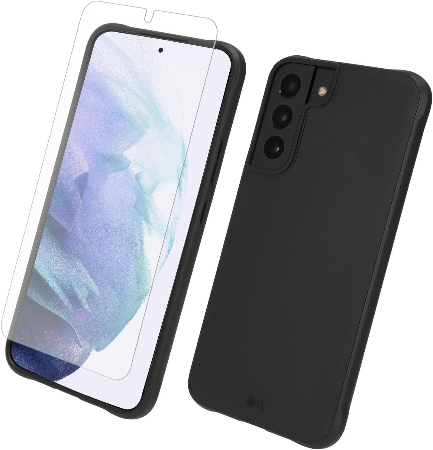 Case-Mate Samsung Galaxy S22 plus Case - 6.6" Clear - with 10Ft Drop Protection & Wireless Charging - Tough Series Case for S22 plus - anti Yellowing Lightweight Cover with anti Scratch Technology