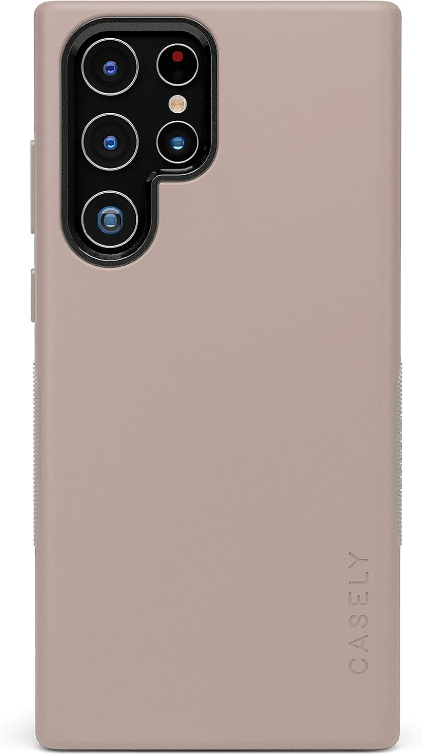 Casely Galaxy S22 Ultra | Opposites Attract | Day & Night Colorblock Mountains Samsung Case