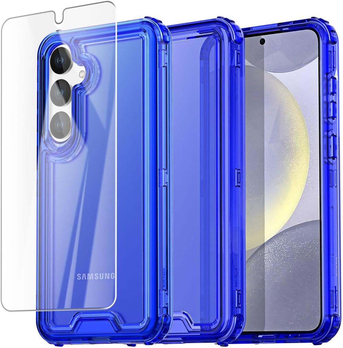 Aicase for Samsung Galaxy S24 Case,Heavy Duty 2-Layer Pocket-Friendly Durable Military Grade Protection Shockproof/Drop Proof Protective Cover for Samsung Galaxy S24 5G 6.1" 2024_9