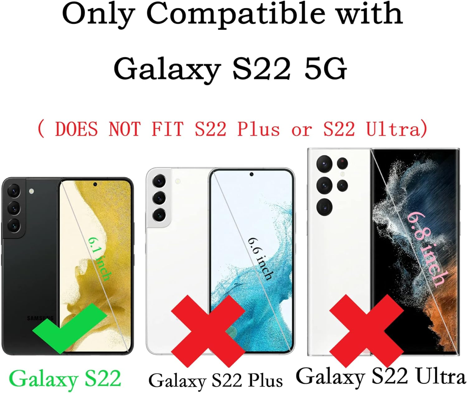 For Galaxy S22 5G Case,Samsung S22 Heavy Duty Case,[Military Grade Protective ],[Shockproof] [Dropproof] [Dust-Proof], Compatible with Samsung Galaxy S22 5G (Gray/Skyblue)