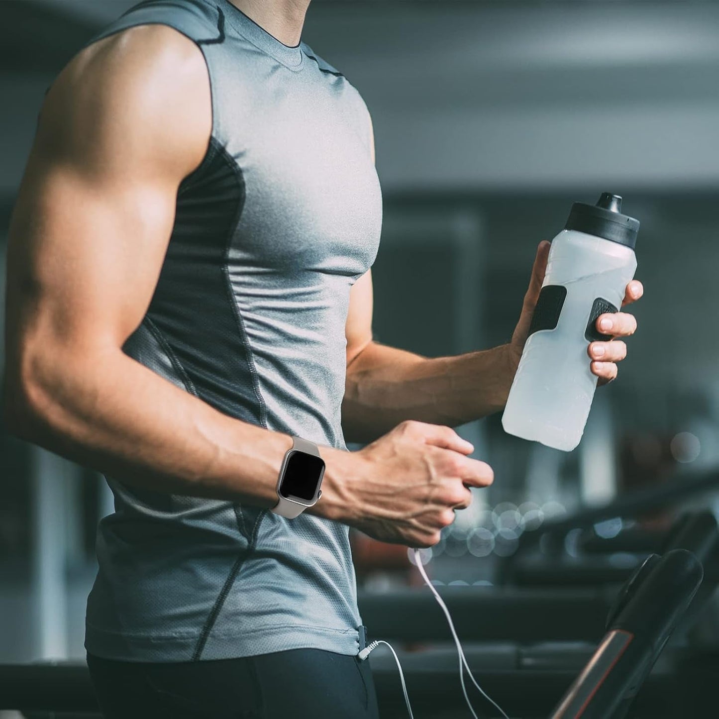 Bands Compatible with Apple Watch Band 45Mm 44Mm 42Mm 49Mm 38Mm 40Mm 41Mm for Women Men, Soft Silicone Sport Replacement Strap Wristband for Iwatch Series 8 SE 7 6 5 4 3 2 1, 8 Pack