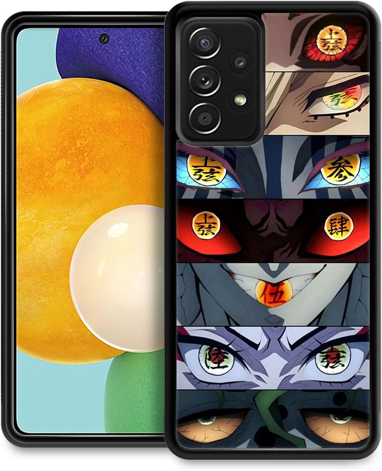 CARLOCA Case Compatible with Samsung Galaxy A53 5G Case,Animation Cartoon 1356 Pattern Design Shockproof Plexiglass Scratch Resistant Hard Case for Samsung Galaxy A53 5G