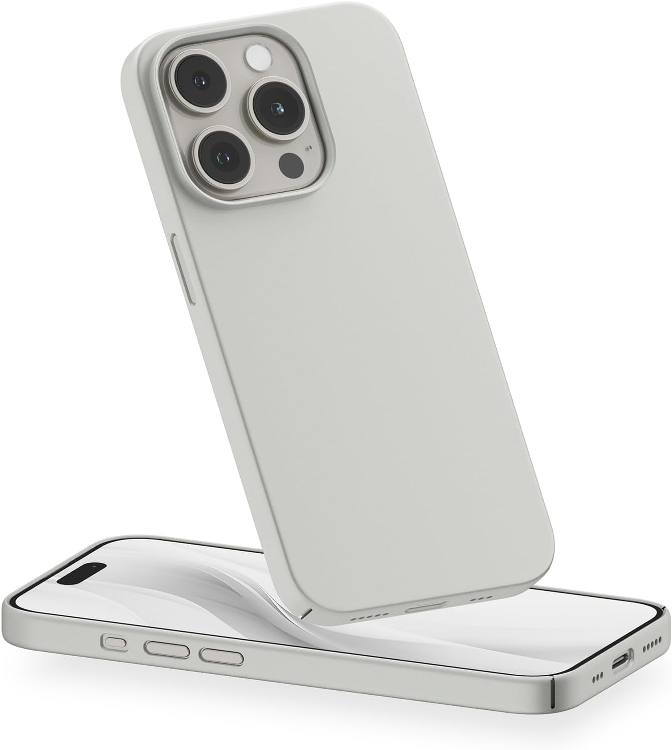 PEEL Magnetic Case Compatible with Iphone 15 Pro (Black) – Embedded Magsafe Compatible Magnet, Thin Minimalist Design – Protects and Showcases Your Device  PEEL   