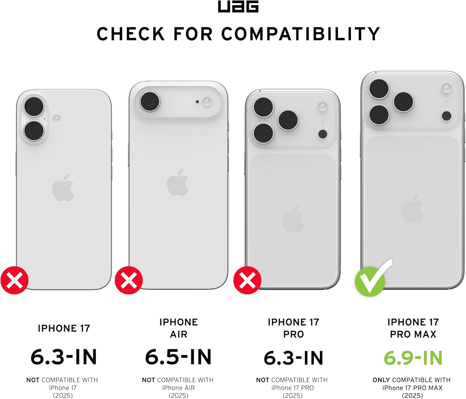 URBAN ARMOR GEAR UAG Designed for Iphone 17 Pro Max Case Pathfinder - Compatible with Magsafe Military Grade Protective Cover, Olive