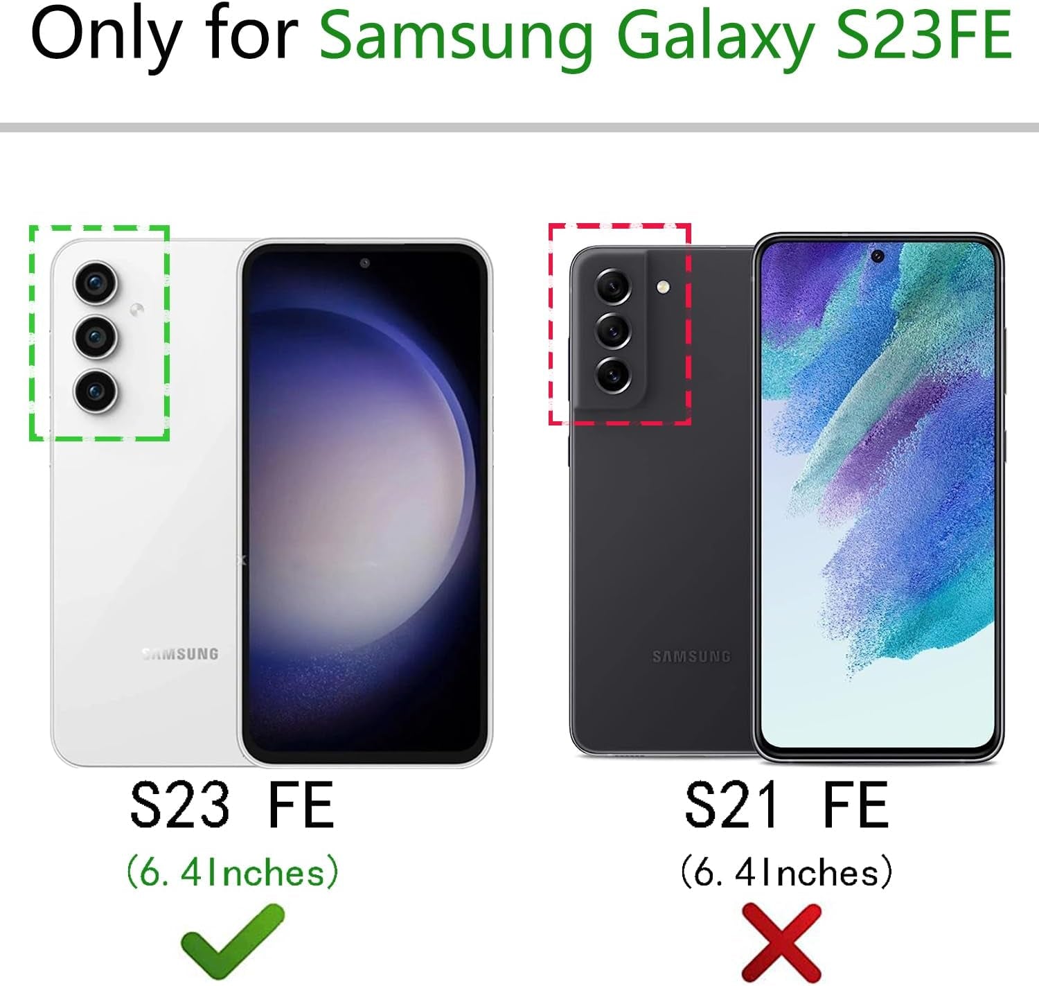 2 Pack Cute Funny Cartoon Phone Case for Samsung Galaxy S23 FE 5G Slim Soft TPU Full Protective Shockproof Anime Case for Kids Adults Women Men for Samsung Galaxy S23 FE 5G(Blue)