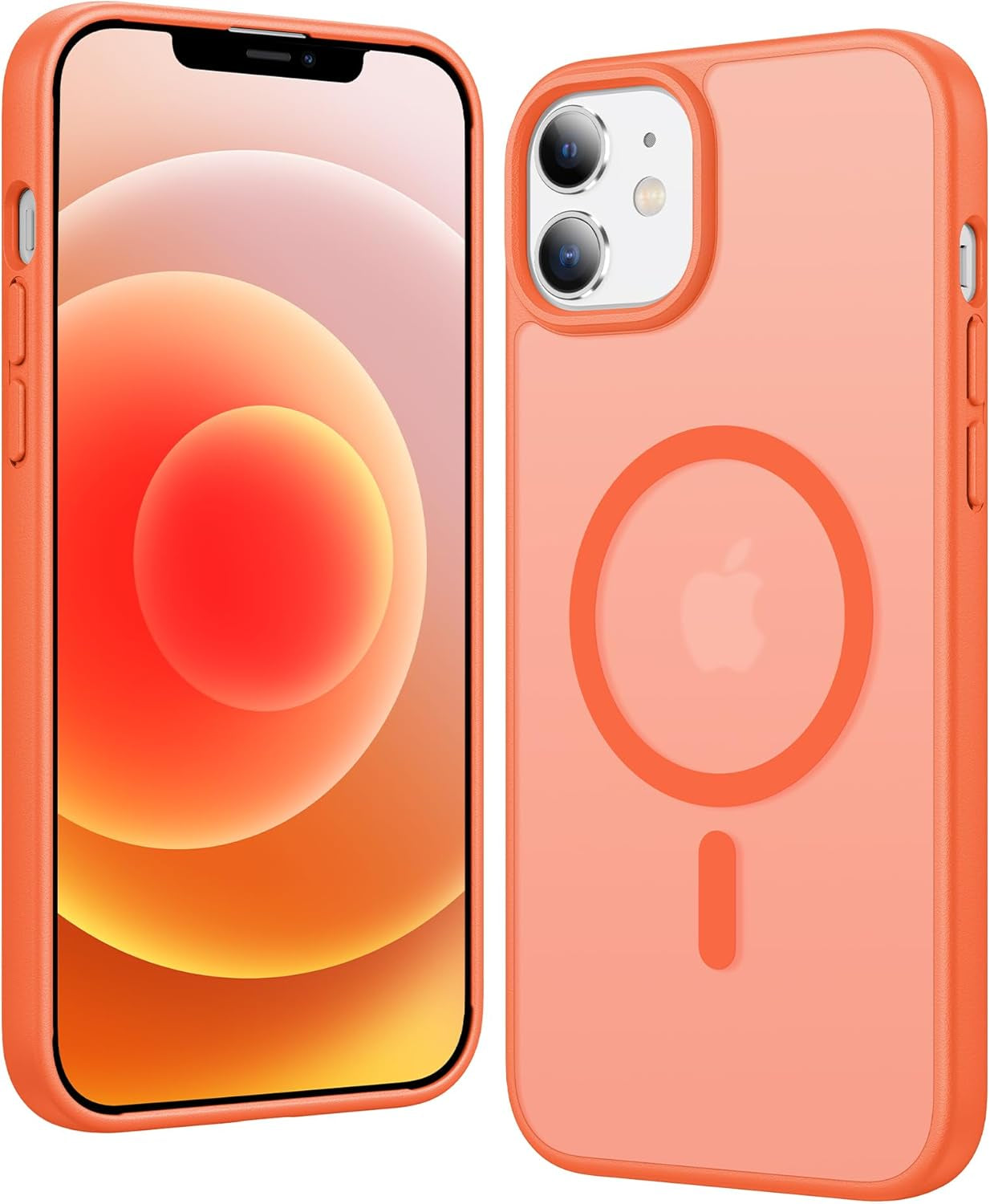 FNTCASE for Iphone 17 Pro-Max Case: Clear Magnetic Phone Cases with Screen Protector Compatible with Magsafe Slim anti Yellowing Rugged Shockproof Protective Transparent Cell Cover (A-Clear)